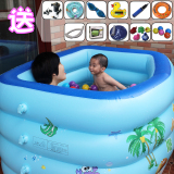 宝宝游泳池家用婴儿游泳池充气保温新生儿小孩游泳池加厚 3岁6岁