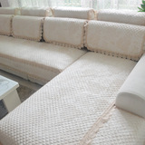 高档四季亚麻沙发垫布艺防滑简约现代欧式田园沙发套罩定做沙发巾