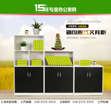 上海办公室文件柜木质板式地柜矮柜低柜子家用书柜茶水员工资料柜
