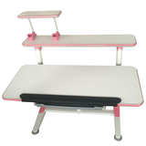学习桌椅可升降学生书桌椅中小学生写字桌优仕德0.9米美耐板儿童