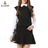 ELAND韩国衣恋春季新品百搭女假两件衬衫EEBW51152A专柜正品