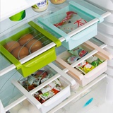 厨房置物架用品用具冰箱收纳架抽屉隔板层架塑料架子多功能置物架
