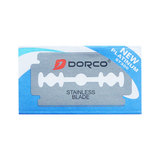 韩国原产DORCO/德高不锈钢双面刀片老式手动剃须刀刮胡刀适用10片