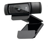 罗技C920 电脑摄像头高清视频带麦克风网络YY主播摄像头 包调