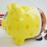 陶瓷小猪存钱罐可爱 卡通储蓄罐创意大号 儿童硬币罐儿童生日礼物
