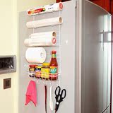 冰柜内架子置物架篮收纳架筐架子隔层架创意冰箱侧挂架厨房置物架
