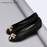 CHARLES&KEITH低帮鞋 CK1-70300345 圆头可爱单鞋平跟女鞋
