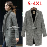 S-4XL sale women autumn winter coat JACKETS2016欧洲站外套女