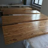 纯实木老榆木板吧台板台面板餐桌工作台窗台写字桌面板隔板定制