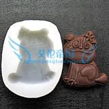 狗巧克力硅胶模具/出口韩国手工皂模具/食品模具/Chocolate Mold