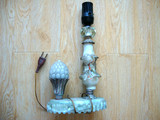 怀旧文革老琉璃台灯老料器家居摆件灯具收藏老电器包老物件古玩