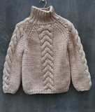 2015冬季新品韩版棒针粗线麻花半高领套头毛衣女装短款纯色厚外套