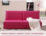 紫桐特价包邮正品多功能折叠沙发床双人定制皮艺小沙发1.2米1.5米