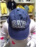 现货Gap徽标棒球帽儿童帽子帅气纯棉遮阳休闲帽子227817/428449