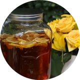 水龙头酿酒瓶酵素桶8升铁盖子字母果汁罐mason jar无铅玻璃带