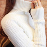 2016新款韩版修身套头毛衣冬季高领秋冬款上衣麻花女装针织打底衫