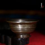 〓传世珍品〓西藏密宗藏传佛教 老酥油灯 利马铜佛灯法器
