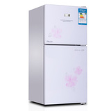 特价包邮118 130升双门电冰箱 家用小型节能一级冰箱 联保