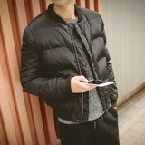 S.F韩国代购 冬季棉衣短款加厚男士棉服棒球领修身韩版青年外套