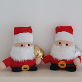 圣诞节礼品批发圣诞老人可爱毛绒玩具公仔新款特价批发小号挂件