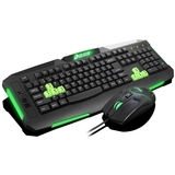 达尔优X联盟套装 发光键鼠套装/有线键盘鼠标套件/单键盘、单鼠标