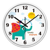 卡通电子石英挂钟幼儿园儿童房室内墙上壁挂时钟创意墙面装饰钟表