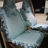 田园系列女士专用蕾丝汽车座套进口国产宝马新3系新5系座椅坐垫套