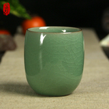包邮龙泉青瓷杯子陶瓷水杯茶具套装六色创意泡茶杯情侣杯可爱个性