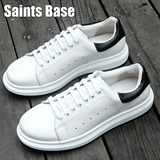 Saints Base春夏新款男小白鞋明星真皮韩版时尚板鞋白色透气潮鞋