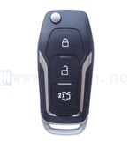 奇诺新品380福特3键款滚动码汽车改装折叠遥控器钥匙2号机315