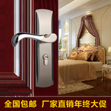 卧室门锁现代室内门锁房门锁仿古锌合金室内门锁锁具实木门锁简约