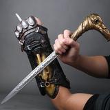 刺客信条6枭雄游戏武器漫展道具COSPLAY1:1袖中箭袖箭可弹射拐杖