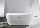 德勒凡卫浴T10642 圆形无缝一体成型亚克力浴缸1.5米 质保五年