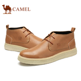 Camel 骆驼男鞋 青春潮流英伦风板鞋 春季新款日常真皮板鞋