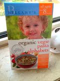 澳洲正品直邮Bellamy's贝拉米有机婴幼儿辅食蔬菜字母面 200g 8+