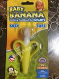 美国Baby banana香蕉牙胶磨牙棒宝宝婴儿咬胶玩具牙刷不含bpa