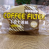 kalita日本原装进口滤纸101/102咖啡滤纸 扇形咖啡过滤纸1-2、4人