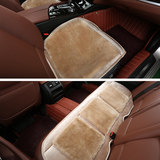 新款冬季羊毛单片座垫现代领动途胜名图胜达IX35代朗动无靠背坐垫