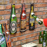 美式复古啤酒开瓶器创意墙饰挂件咖啡馆酒吧餐厅家居墙面壁饰壁挂