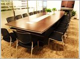 双层简易折叠办公桌长桌会议桌形桌培训桌长桌活动桌可移动E5W