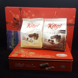 进口kagi卡奇迷你黑巧/牛奶巧克力组合装威化巧克力饼干 节日礼盒