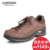 LOWA户外男鞋女鞋头层牛皮GTX防水低帮徒步登山鞋L510961/L520961