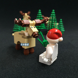 lego 乐高 零件 配件 动物 麋鹿 驯鹿 圣诞节宠物 10245