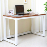 炫雅电脑桌台式家用简易书桌子简约现代钢木办公桌双人写字台定做