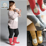 宝宝地板袜儿童纯棉袜冬季韩版加厚保暖防滑地板袜婴儿袜子1-3岁
