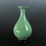 特价龙泉青瓷花瓶 客厅装饰摆件 仿古复古陶瓷花瓶各式玉壶春系列