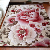 定制中式美欧式新西兰进口纯羊毛卧室客厅沙发茶几定做炕榻床地毯