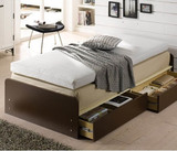 【禾佳】简约现代宜家风格韩式单人床 双人收纳储物板式床定做