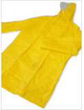 包邮原单外贸日本EVA防水雨衣儿童书包位男女通用雨衣长款雨披