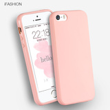 iFashion iphone5s手机壳苹果5手机套新款硅胶套软壳i5保护套潮女